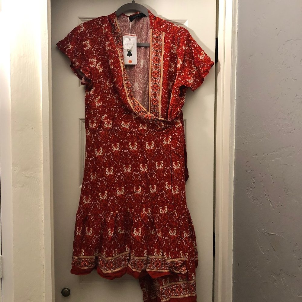 Bohemian Wrap Dress